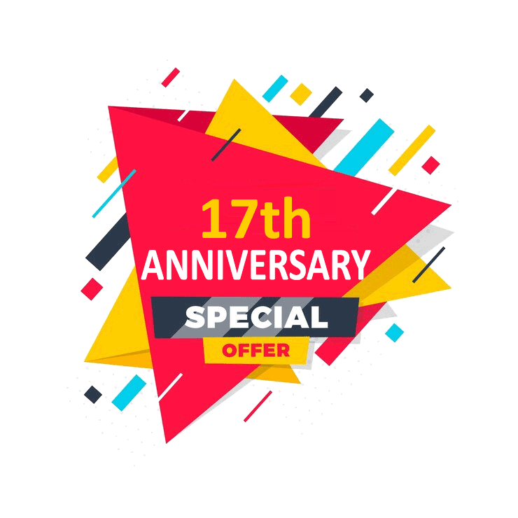 17th Anniversary offer